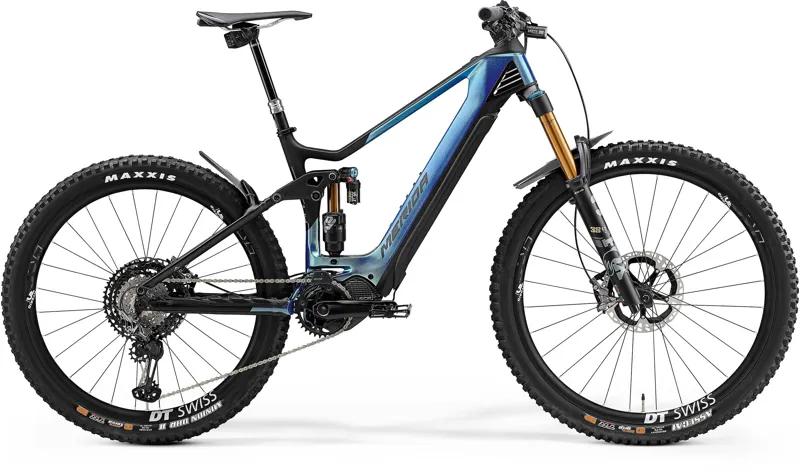 2021 Merida eOne Sixty 10k Electric Mountain Bike in Blue