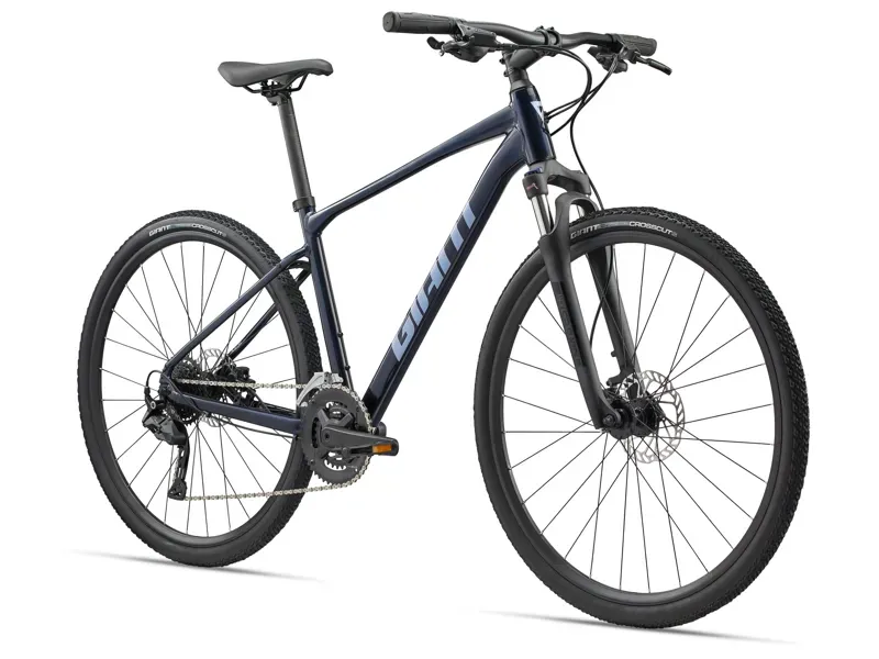 2025 Giant Roam 3 Gravel Bike in Ultra Navy-1