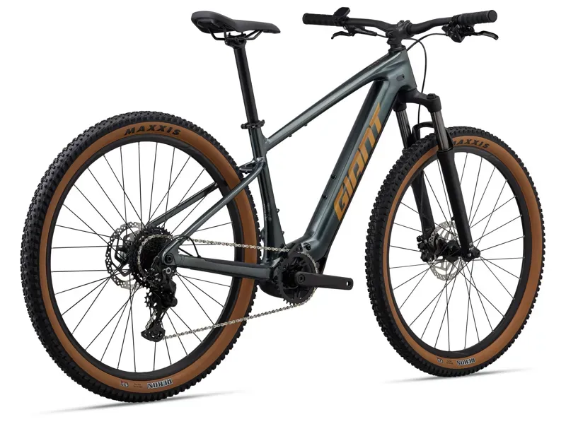 Giant Talon E+ eMTB in Asphalt Green-2