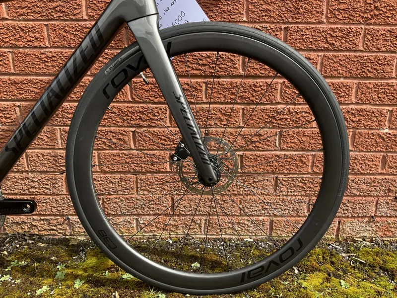 Demo - Specialized Tarmac SL8 Expert Road Bike in Smoke/Obsidian in 52cm-4