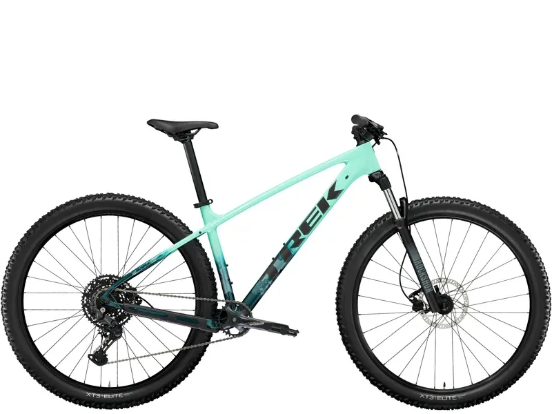 Trek Marlin 6 Gen 3 XC Mountain Bike in Miami Green to Dark Aquatic Fade