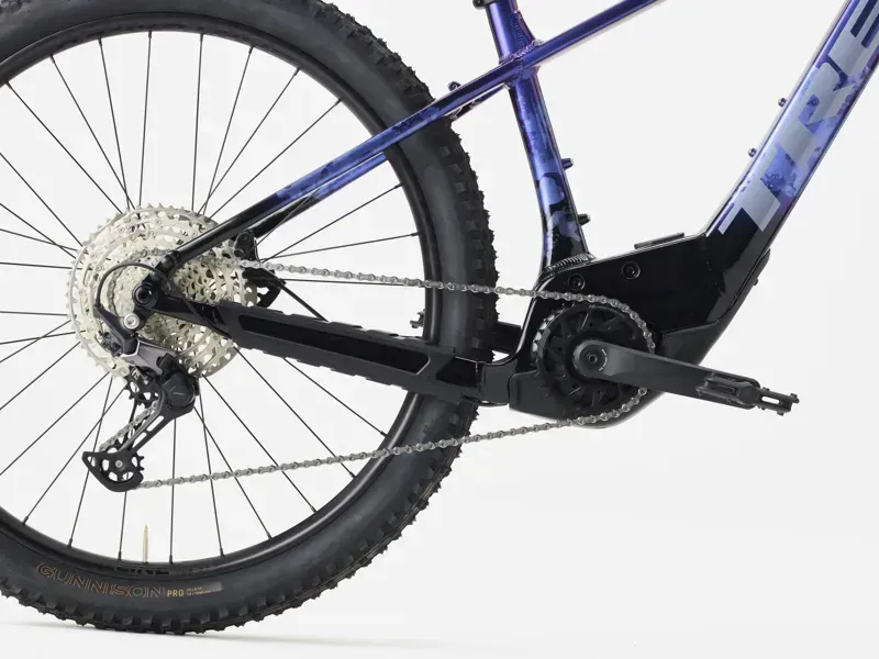 Trek Marlin+ 8 E-Mountain Bike in Purple Flip/Black Fade-5