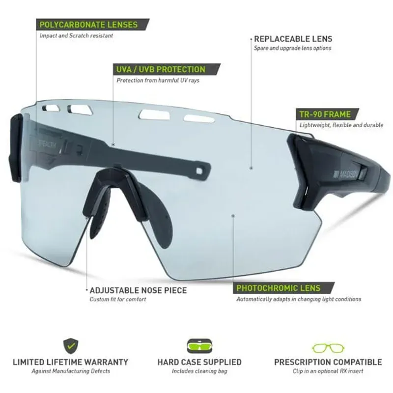 Madison Stealth Photochromatic in Matt Black-4