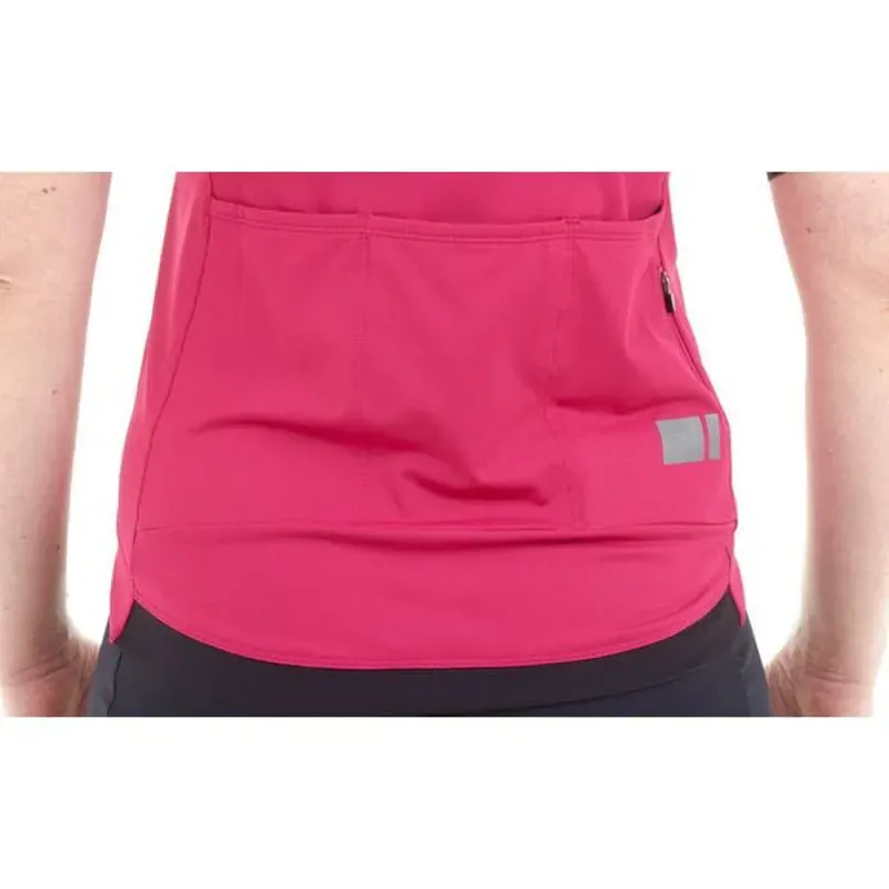 Madison JERSEY Flux SS Womens in Pink-4