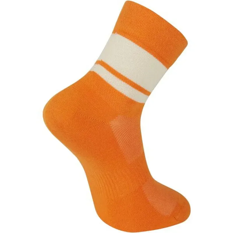 Madison Socks Freewheel in Mango-1