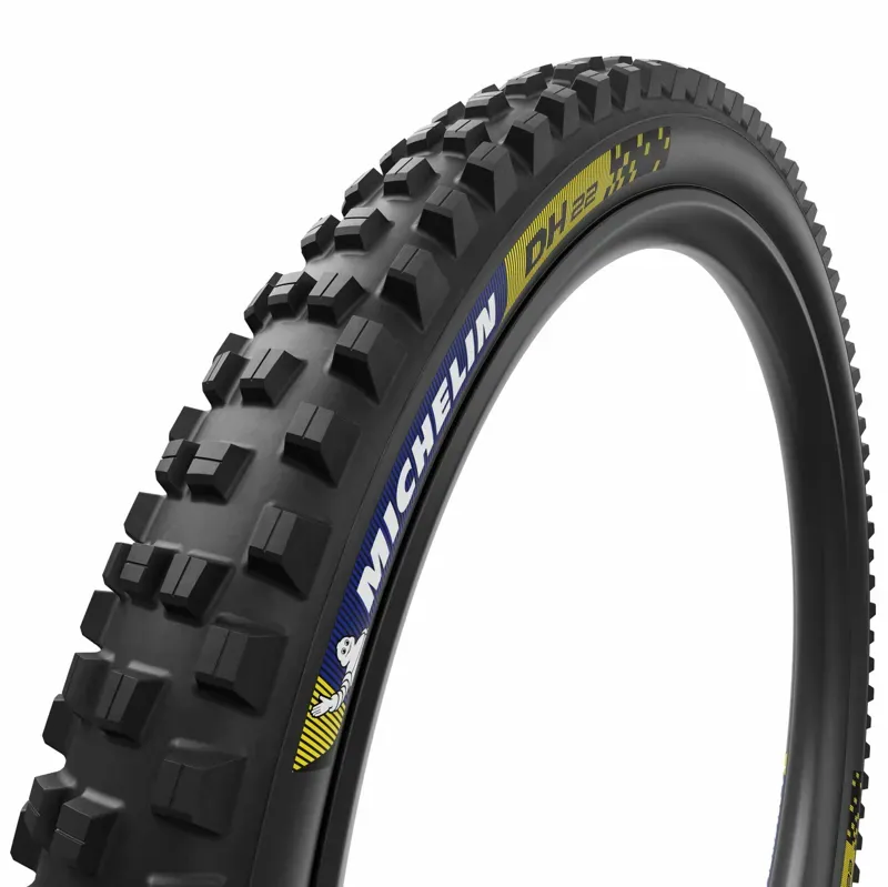 Michelin DH22 Racing Line Tyre Blue/Yellow