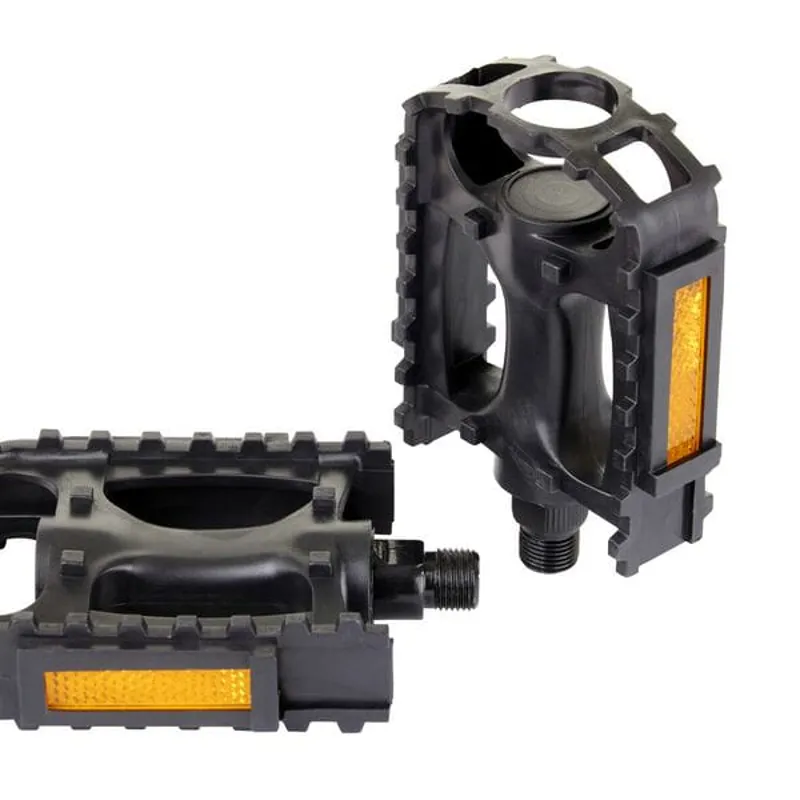 Resin MTB Pedals 9/16 Inch Thread Black