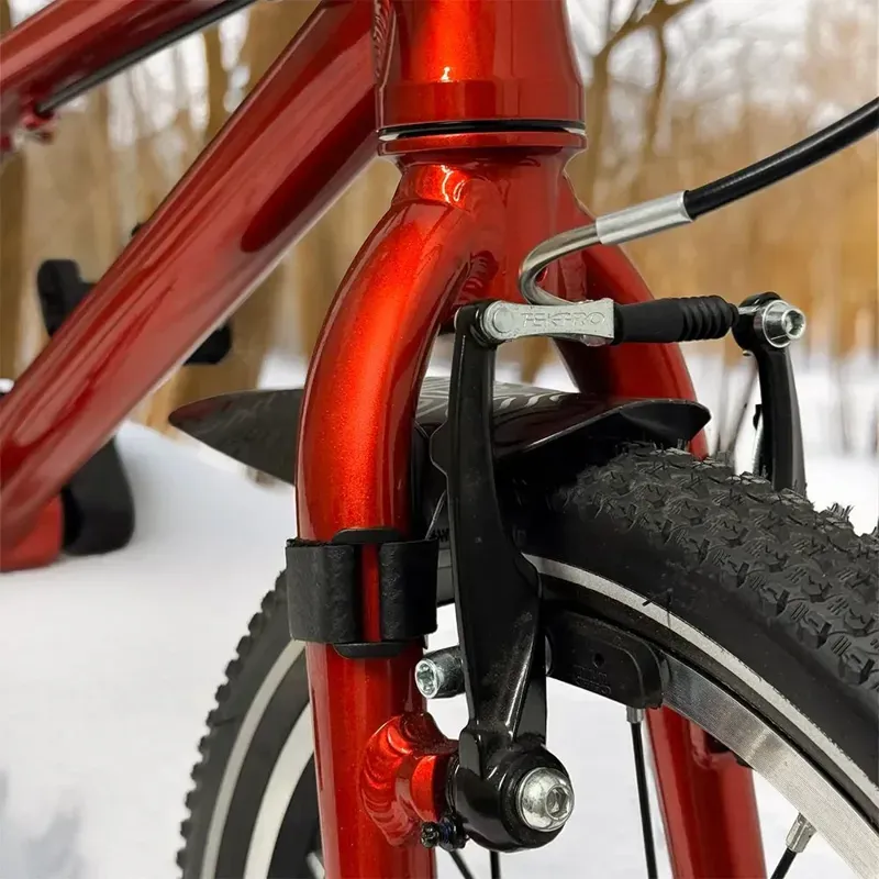 Mucky Nutz Junior Front Face Fender Small in Doodle Black-2