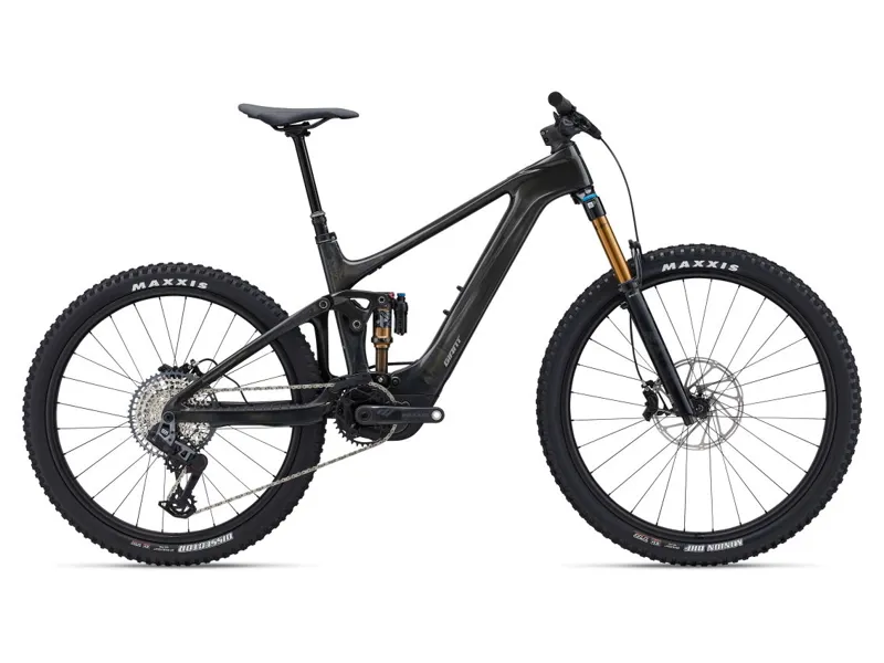 Giant Trance X Advanced E+ Elite 1 E-Mountain Bike In Gloss Raw Carbon