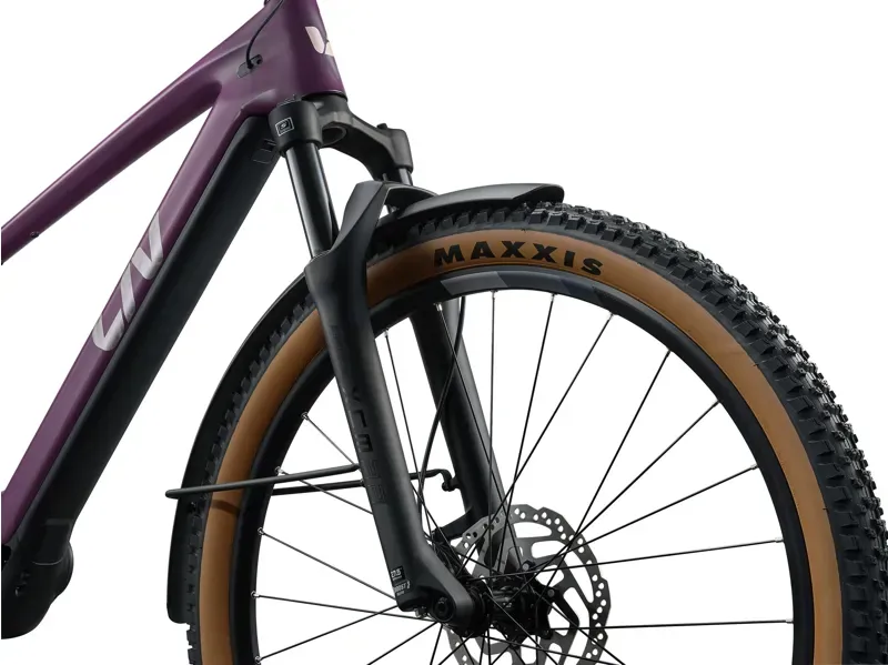 Liv Tempt E+ 2 EX eMountain Bike in Tyrian Purple-5