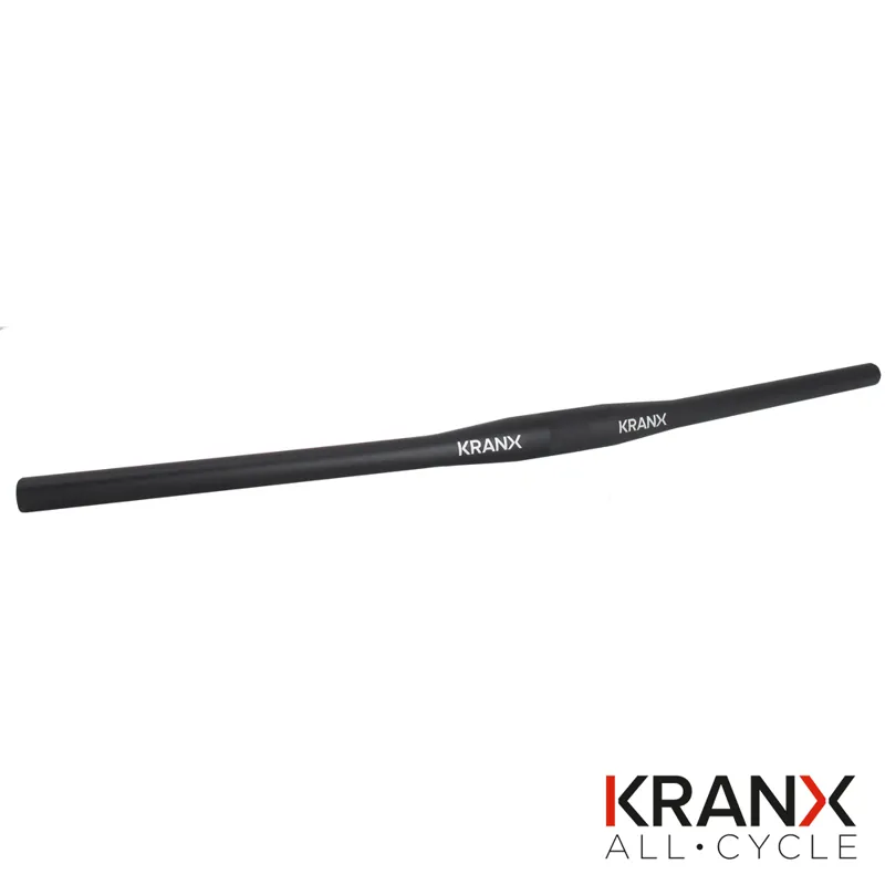KranX Alloy Flat 720mm 31.8mm MTB Handlebars in Black