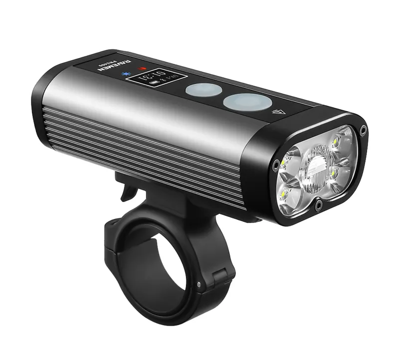 Ravemen PR2400 DuaLens Front Light w/Remote in Grey/Black