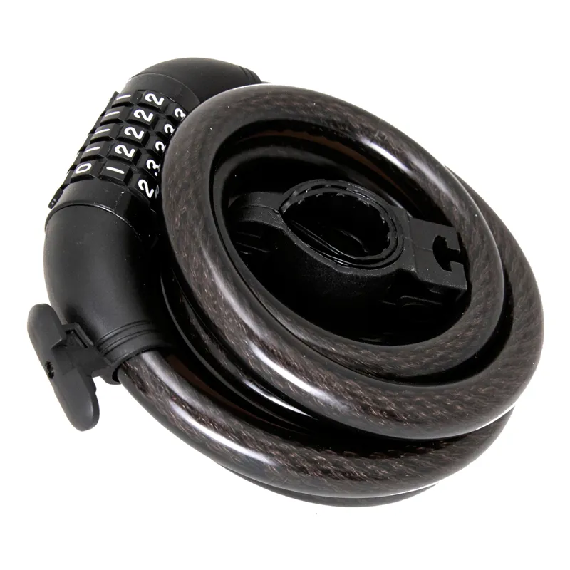 KranX Garrison X 1800mm Combination Cable Lock BLACK 15mm