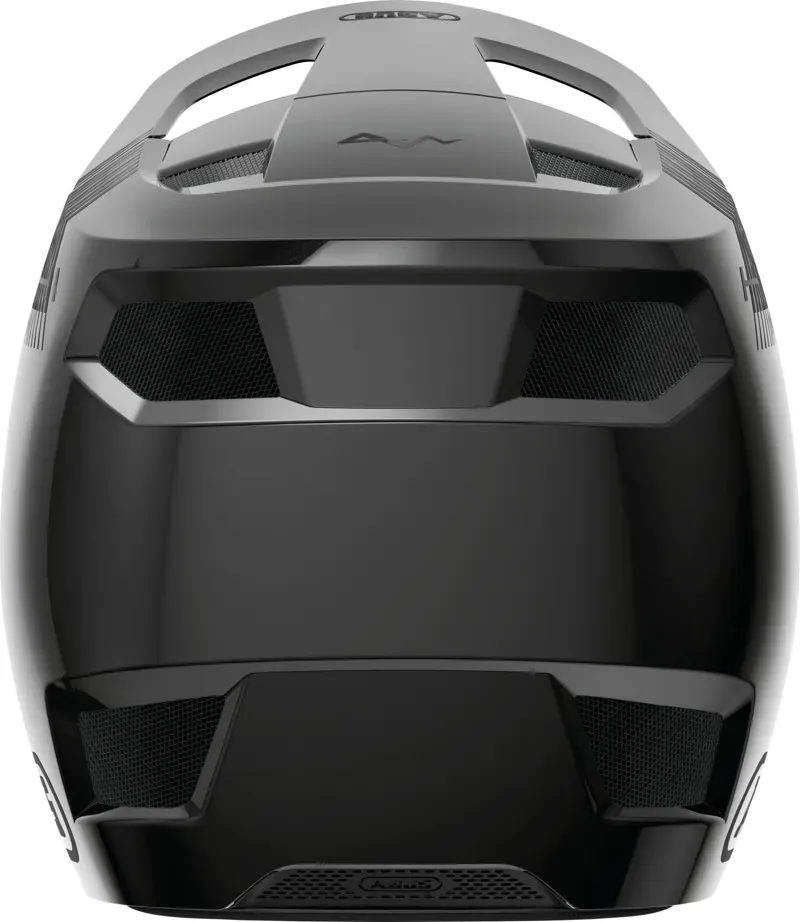 ABUS HiDrop MTB Full Face Helmet in Shiny Black-2