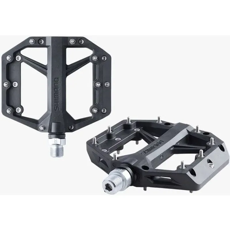 Shimano GR400 Flat Pedal in Black-3