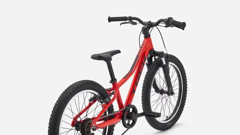 Trek Precaliber 20 7-Speed Kids Bike in Radioactive Red-2
