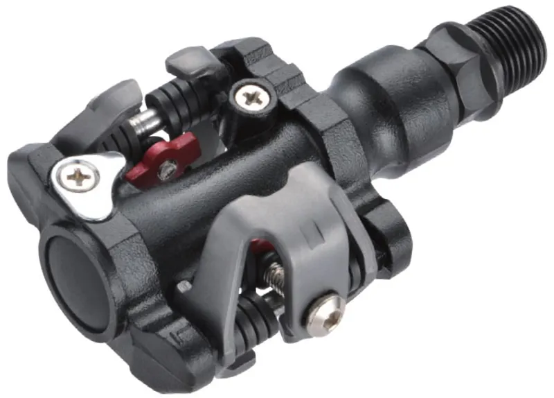 Wellgo M919 Double Sided SPD Shimano Cleat Compatible Pedals With Ball Bearings In BLACK