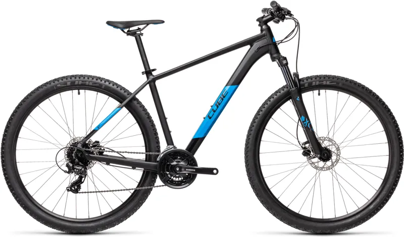 Cube Aim Pro Mountain Bike in Blue