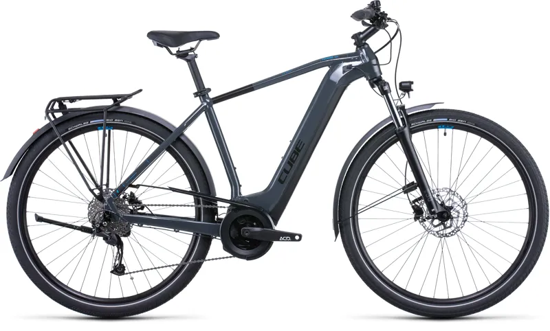 Cube Touring Hybrid One 400 Bike in Blue