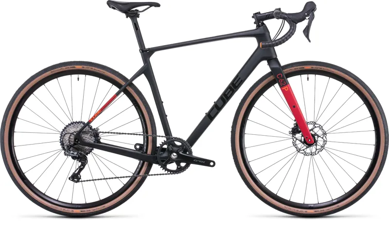 2022 Cube Nuroad C:62 Pro Carbon Gravel Bike in Grey