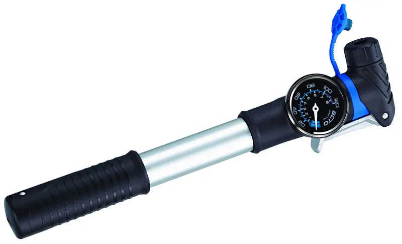 Beto CAH-033AG - Two-Way Alloy Mini Pump With Gauge