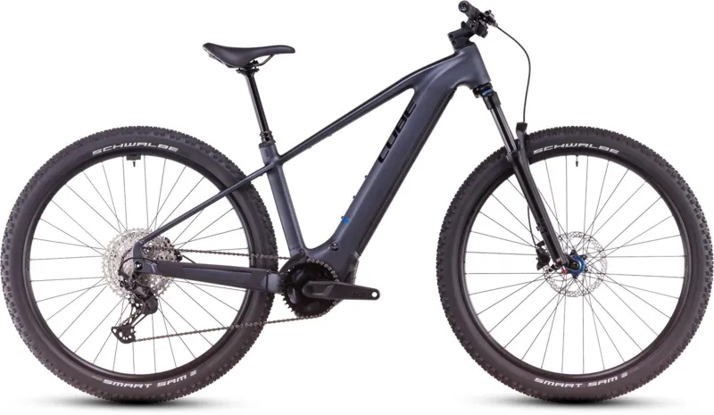 Cube Reaction Hybrid Pro 800 Electric Bike in Metallic Grey/Black