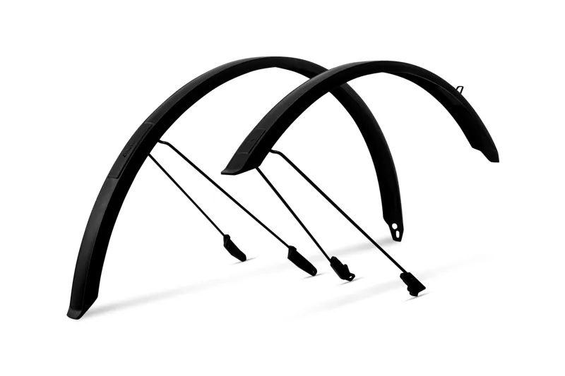 Acid Mudguard Set 45mm 28 Inch Black