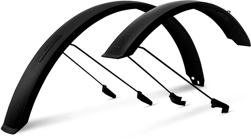 Cube Acid Mudguard Set Bb Mount 75 27.5 Inch Black 75mm