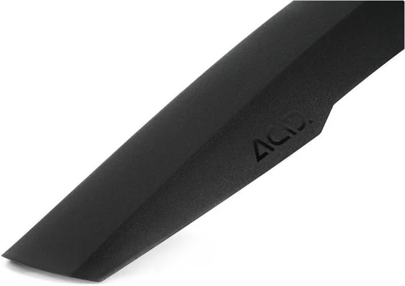 Acid Mudguard Mud Blocker Rear Long Black-1