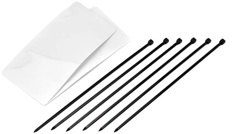 Acid Mudguard Mud Blocker Rear Long Black-4