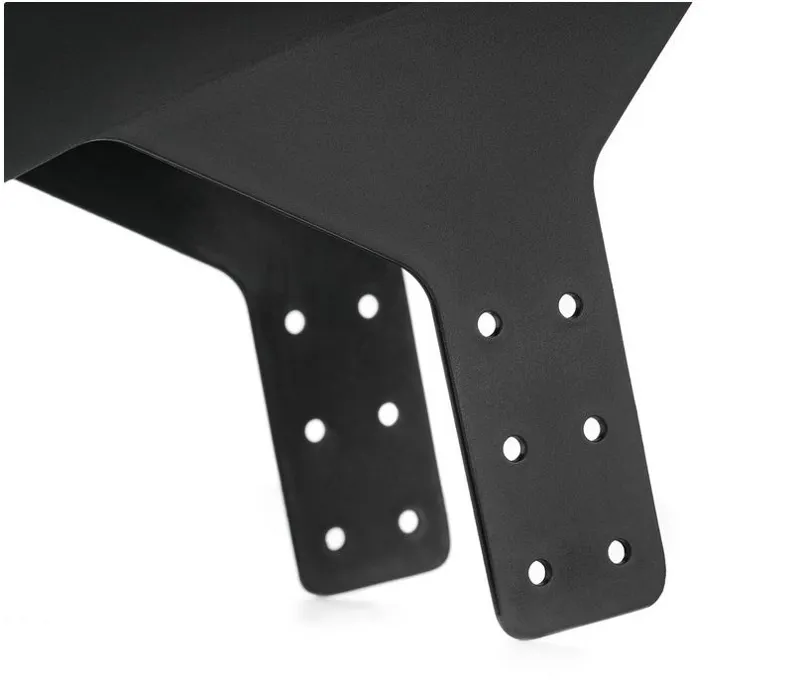 Acid Mudguard Mud Blocker Front Long Black-2