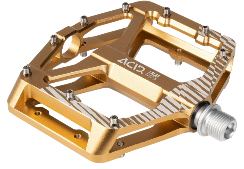 Acid Pedals Flat a17-Ib GOLD one size-2