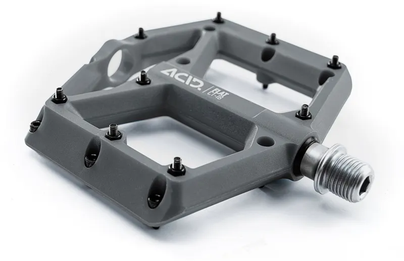 Acid Flat C1-IB X Actionteam Pedals in Grey-2