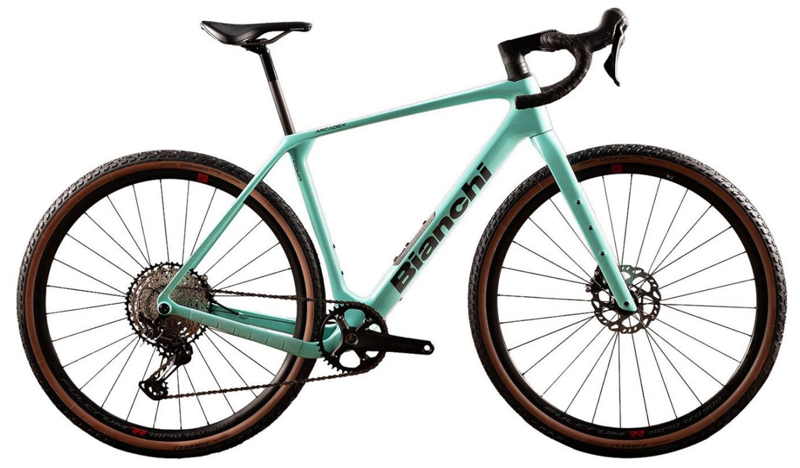 Bianchi Arcadex Comp GRX 12 Speed in Celeste