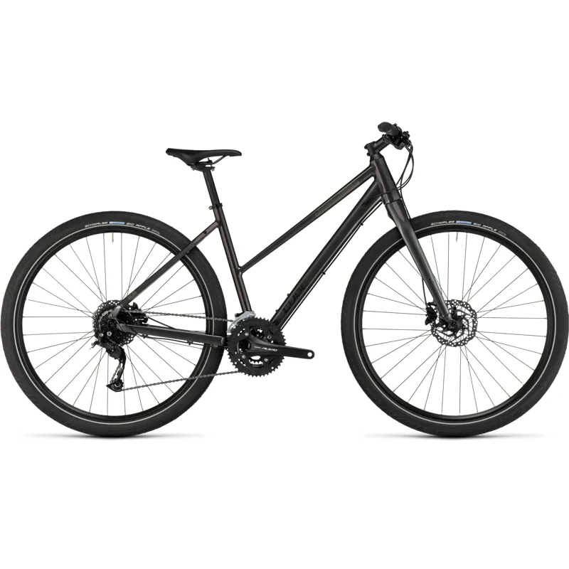 Cube Hyde Trekking Bike in Metal Grey/Black-1