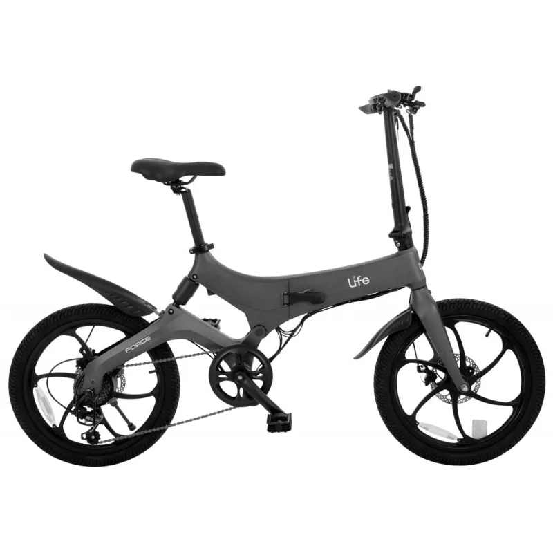 Li-Fe Force Folding Electric Bike in Matt Grey