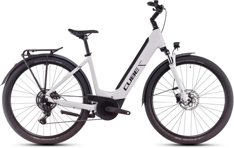 Cube Touring Hybrid One 625 Electric Bike in Cotton/Black-1