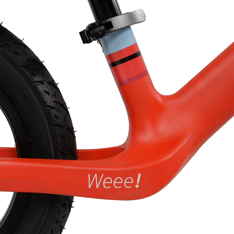 Hoy Weee! 12in Balance Bike in Red-6