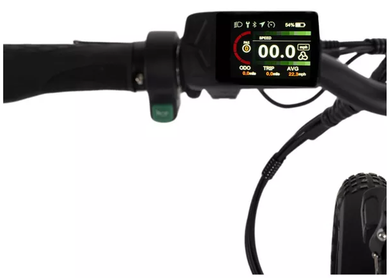 Hygge Virum Folding eBike in Green-2