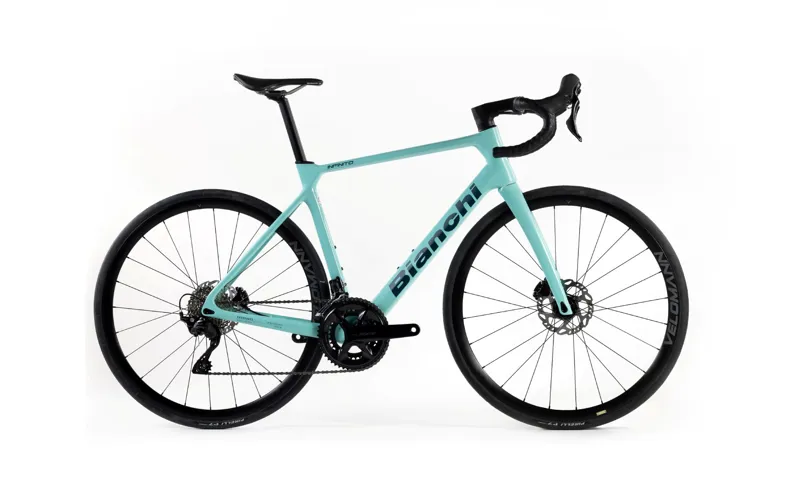 2026 Bianchi Infinito Ultegra Di2 with Power Meter in Celeste