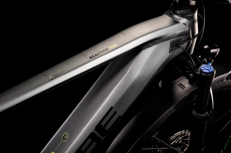 2022 Cube Reaction Hybrid Pro 500 Electric Mountain Bike in Grey-4