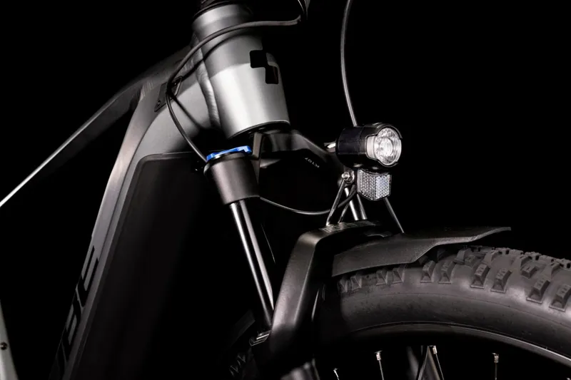 2022 Cube Reaction Hybrid Pro 500 Electric Mountain Bike in Grey-2