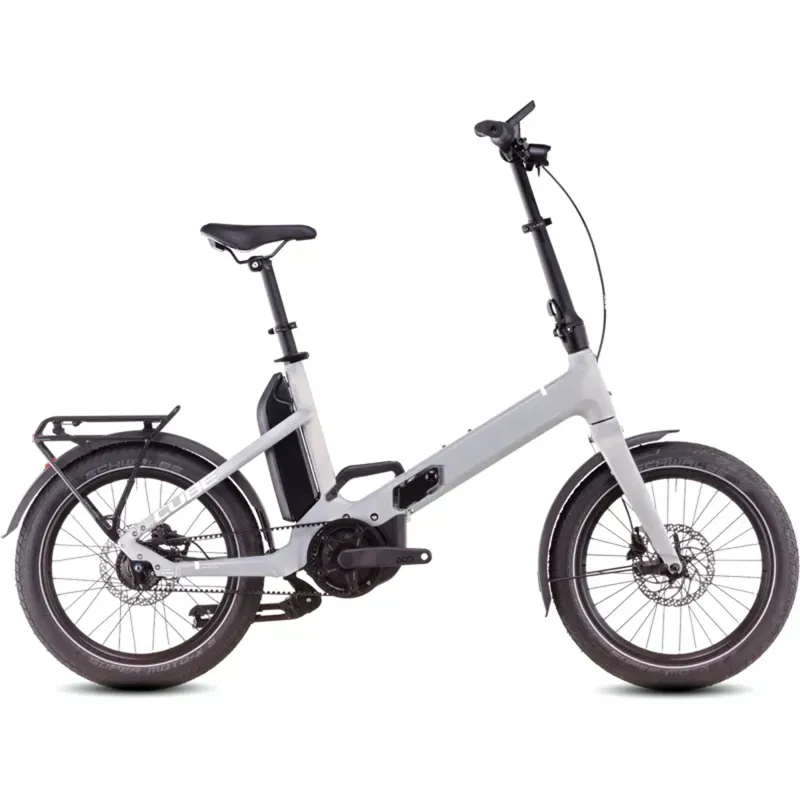 2025 Cube Fold Hybrid Comfort 500 2025 20 Inch in Silver - DEMO BIKE