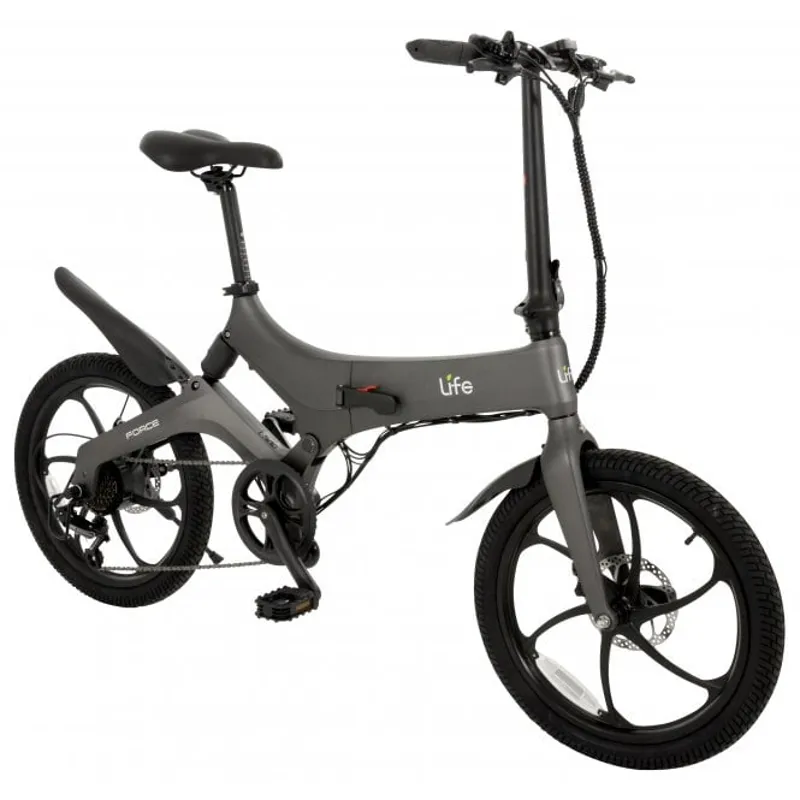 Li-Fe Force Folding Electric Bike in Matt Grey-2