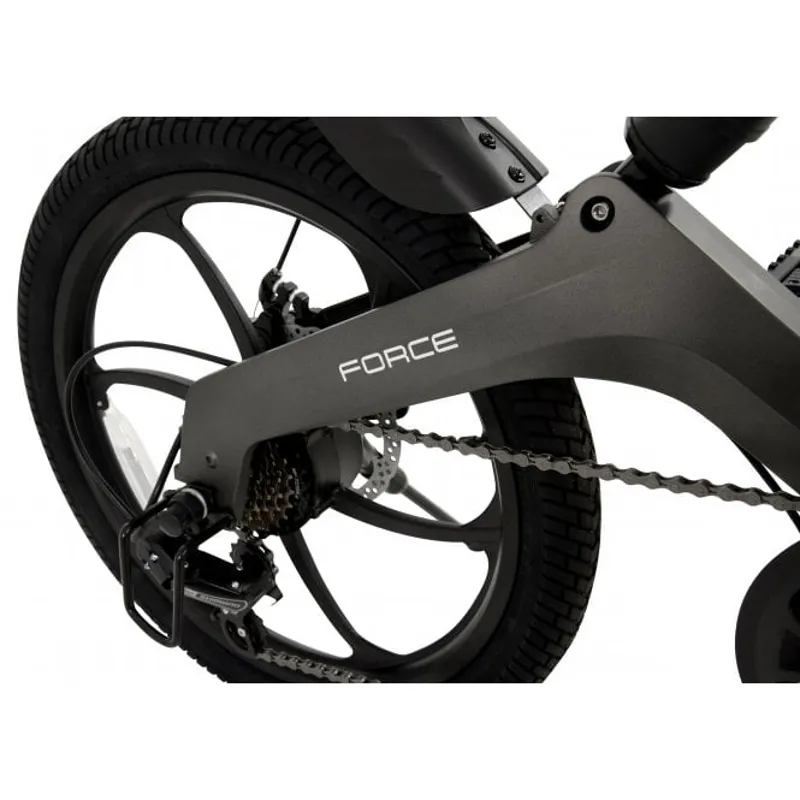 Li-Fe Force Folding Electric Bike in Matt Grey-3