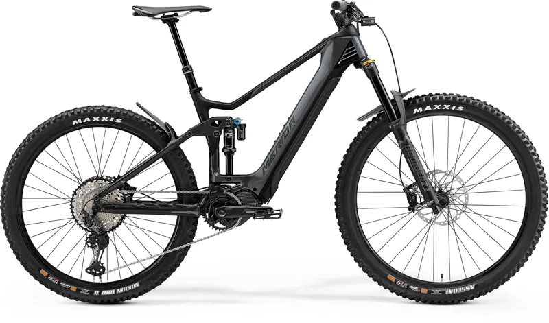 Merida eOne-Sixty 8000 Electric Mountain Bike in Grey