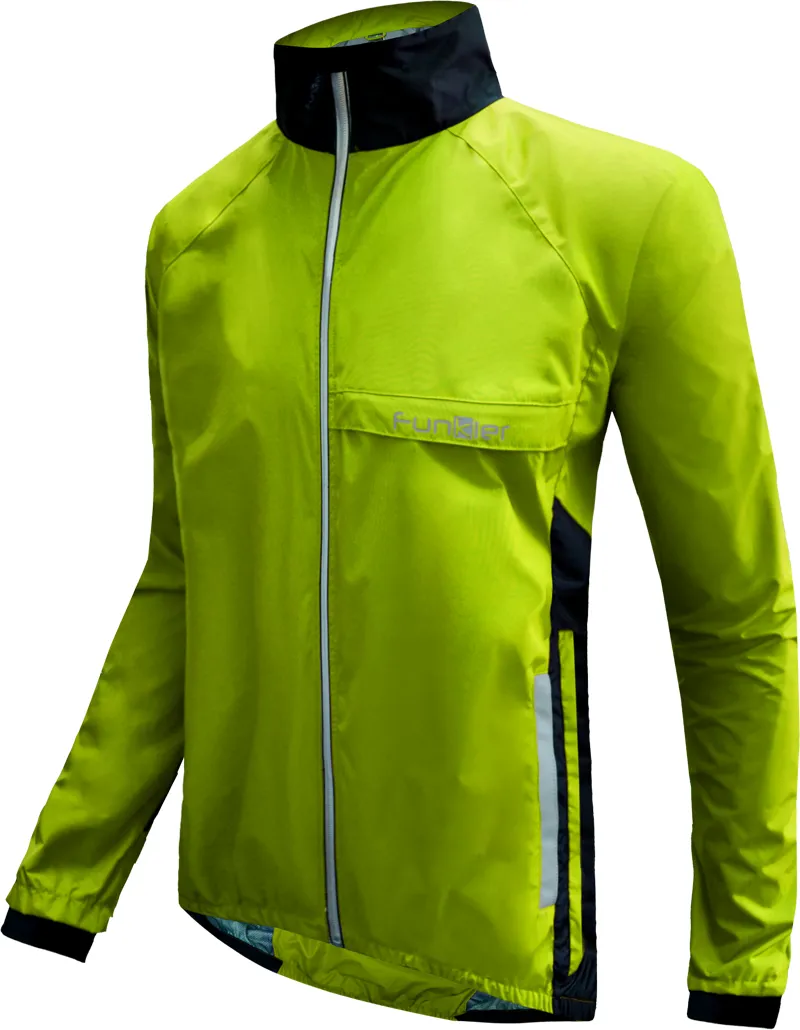 Funkier Attack WJ-1327 Gents Waterproof Jacket In YELLOW 