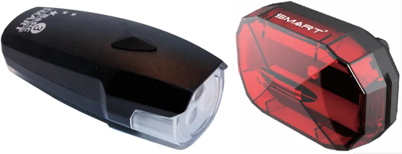 Smart Polaris 3 Front 3 White LED / Diamond Rear - 3 LED Twinset NE