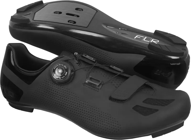 FLR F-11 Pro Road Race Shoe In BLACK 