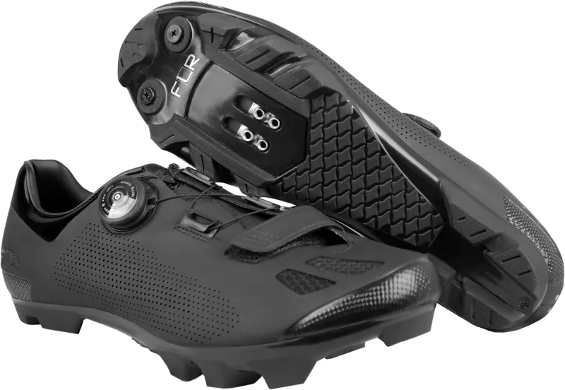 FLR F70 Pro MTB M250 Shoe In Matt BLACK 